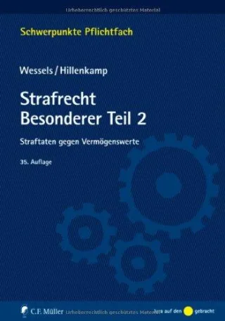 Strafrecht Besonderer Teil/2: Straftaten gegen Vermögenswerte