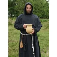 Battle Merchant Kostüm Mönchskutte Benedikt, schwarz, Gr. L/XL