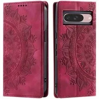 CoverKingz Handyhülle Hülle für Google Pixel 10/10 Pro Handyhülle Flip Case Cover Tasche, Mandala