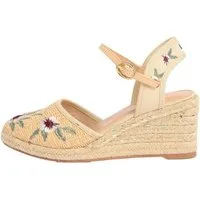 LIPSY Lipsy Espadrilles mit Blumenspitze und Keilabsatz Keilsandalette (1-tlg)