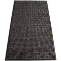 Floordirekt Fußmatte Türmatte Ocean Scrubber-Struktur, 4 Farben & 3 Größen, Sauberlaufmatte, Rechteckig, Höhe: 9 mm