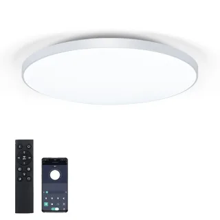 [EU Direct] Elfeland 50W 37cm LED Smart Ceiling Lamp Remote Control Dustproof 3000K~6000K Dimmable Ceiling Lamp For Livi