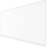 Titanwolf Gaming Mauspad XXL Speed Mousepad 900 x 400 x 3 mm, große Tischunterlage, rutschfest, abwaschbar, Geschwindigkeit & Präzision, weiß