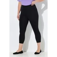 Ulla Popken Funktionshose 7/8-Leggings elastischer Bund