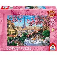 Frühstück in Paris, Puzzle 1000 Teile