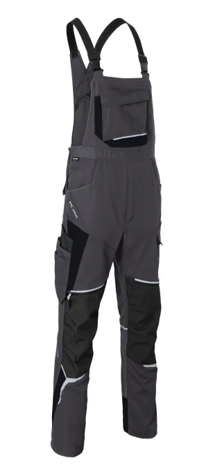 KÜBLER BODYFORCE Latzhose anthrazit/schwarz 62 - 3125 5302-9799-62