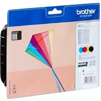 Brother 1 Sparpack: Tintenpatronen LC-223 BK/C/M/Y Tintenpatrone (4 Farben, 1-tlg)