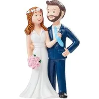 HobbyFun Dekofigur Brautpaar Darling, 8 cm