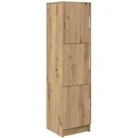 vidaXL Highboard Highboard Artisan-Eiche 31,5 x 32 x 122,5 cm (1 St)