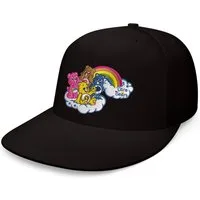 Blondie & Brownie Snapback Cap Unisex Erwachsene Glücksbärchis Care Bears Stick Patch