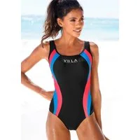 Venice Beach Badeanzug Mit Logodruck und Colorblocking-Einsätzen
