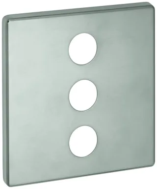 Grohe Rosette 48368 eckig für SmartControl supersteel, 48368DC0 48368DC0