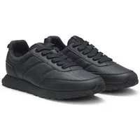 HUGO Icelin_runn Sneaker Schnürschuh, Halbschuh, Freizeitsneaker mit HUGO Allover Druck
