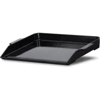 BBQ-Toro Grillplatte Gusseisen, 59 x 41 cm, BBQ Plancha emailliert, Grillpfanne