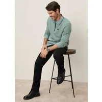 Man's World Sweatshirt mit Polokragen Bequem wie ein Sweatshirt. Smart wie ein Polo.
