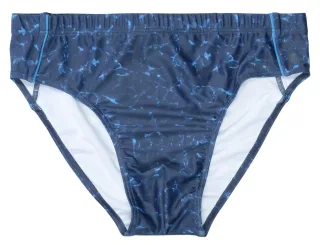 BASEFIELD - He.-Badeslip ocean print - Gr. - 8