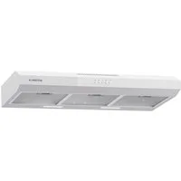 Klarstein Deckenhaube Contempo 90 Contempo 90, Dunstabzugshaube Abluft Umluft LED Touch