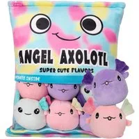 Jollity Dekokissen Angel Snackpackung Plüschkissen 50 cm Bunt