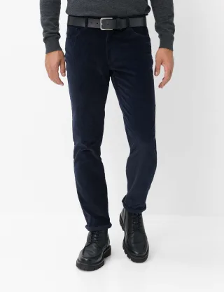 Brax Herren Cordhose Style CADIZ NIGHT BLUE, dunkelblau, Gr. 34/36