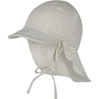Sterntaler® Schirmmütze Schirmmütze mit Nackenschutz uni (1-St)