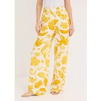 bonprix Stoffhose aus Viskose, lockerer Loose Fit, strukturierte Oberfläche