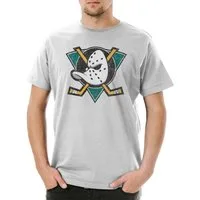 Urban Backwoods Print-Shirt Ducks Hockey Herren T-Shirt Symbol Sign Team Mannschaft Logo Mighty (1-tlg) Schläger Maske Mask Bat