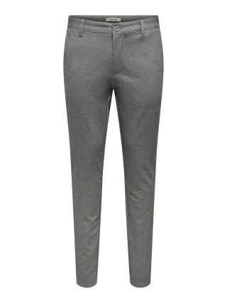 ONLY&SONS - ONSMARK SLIM DITSY 020934 PANT NOOS Silver Lining - Gr. - 34