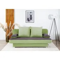 COLLECTION AB Schlafsofa Ulla, B: 186 cm, Liegel. 142x186 cm, Bettfunktion, Bettkasten & 2 Wende-Rückenkissen