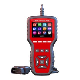 Weiying K2 OBD2 Scanner Engine Code Reader OBDII EOBD Color LCD 12 Languages Battery Voltage Test Car Diagnostic Tool