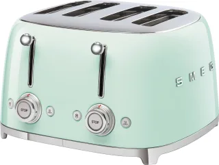 Smeg Toaster "TSF03PGEU" 4 kurze Schlitze 3000 W