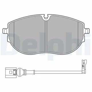 Delphi Bremsbel?ge vorne VW Transporter T6 2,0 LP3652