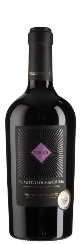Zolla Primitivo di Manduria - 2021 - Farnese Vini - Italienischer Rotwein