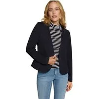 Zero Jackenblazer Damen mit Paspeltaschen Plain/ohne Details