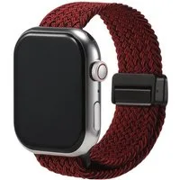 CoolGadget Smartwatch-Armband Fitnessarmband aus Nylon iWatch, für Apple Watch 1 - 6 7 8 9 10 11 SE 1 2 3 Ultra 1 2 3 42 44 45 49 mm