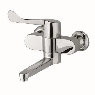 Kludi Wandarmatur-Einhebelmischer Medi Care absp. S-Anschlüsse Ausl. 237mm chrom 349210524