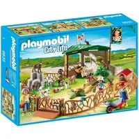 Playmobil® Spielwelt PLAYMOBIL® 6635 - City Life - Streichelzoo, 74 Teile