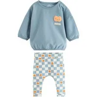 Next Langarmshirt & Leggings Baby Oberteil und Leggings im Set (2-tlg)