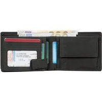 Benthill Geldbörse Herren Echt-Leder Geldbeutel RFID Großes Portemonnaie Männer Vintage, RFID-Schutz Kartenfächer Münzfach
