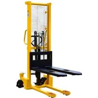 Midori Hochhubwagen, (1 St), Handstapler Hubhöhe 1,60m Stapler Vollgummireifen Gabelstapler
