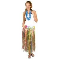 Boland Hawaii-Kostüm Hula-Rock bunt - Hawaii Rock für Fasching Karneval