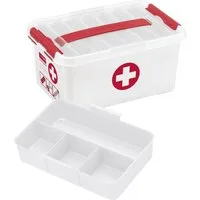 Sunware Aufbewahrungsbox Sunware ErsteHilfe-Box inklusive Deckel 6 L 30 x