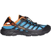 SKOGAN Saletaan leichte Wandersandale Royalblau und schwarz Outdoorsandale