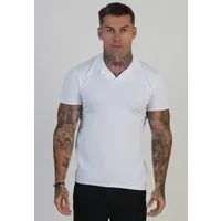 Siksilk T-Shirt SikSilk Herren Revere Polo T-Shirt