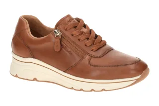 Tamaris 1-23711-42 3B8 Sneaker Braun - cognac Keilabsatz 2,0cm