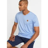 bonprix T-Shirt Regular Fit, Kurzarm, mit V-Ausschnitt