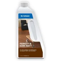 DR. SCHUTZ Dr. Schutz Parkett & Kork Matt Bodenpflegemittel, Besonders geeignet für Parkett- und Korkböden mit matten Decklack.