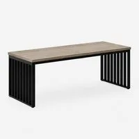 Celya Schreibtisch 180cm Zwei-Personen-Schreibtisch, langer Executive-Schreibtisch (Doppel-Computertisch)