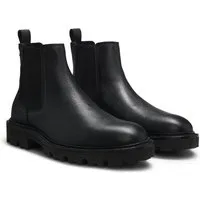 BOSS Julyo Cheb Chelseaboots Schlupfboots, Stiefelette, Profilsohle, mit seitlichem Stretch