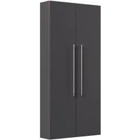 Magnolia Home Hängeschrank Hochschrank Slimline nur 20cm Tief (BxH) 70x150 cm anthrazit