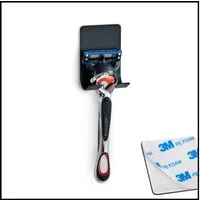 LIVINA HOME Wandhaken Rasierer Halter Haken, Selbstklebender Rasiererhaken Edelstahl, Badezimmer, Bad, Küche, Türen, Kleiderschränke, Wand, (1-St), Kleiderhaken ohne Bohren